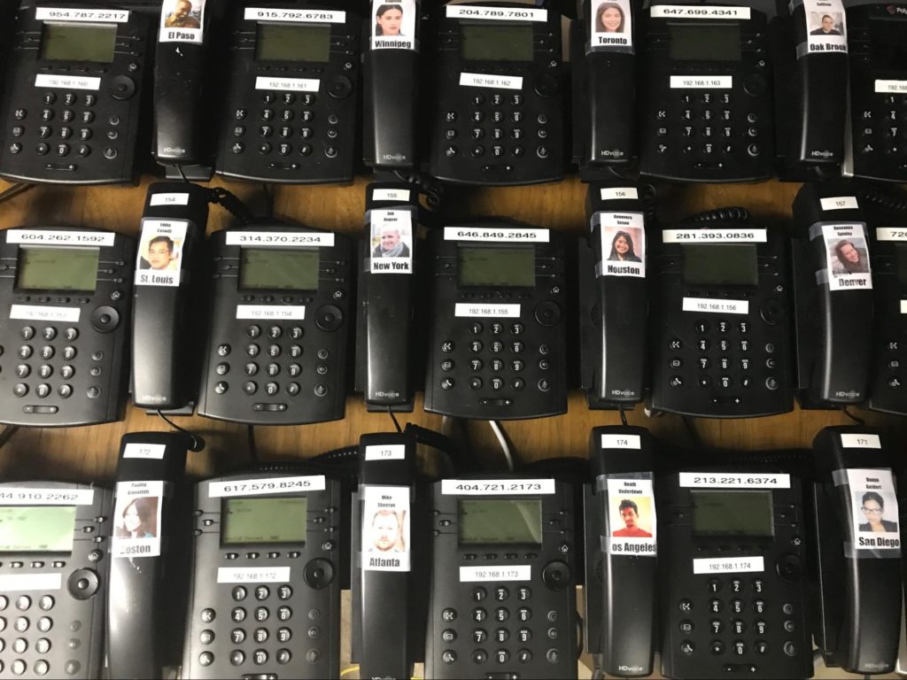 SIP phone setup in PBX