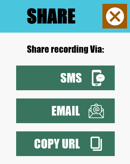 PBX share recording