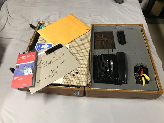 SIPcase packed for travel